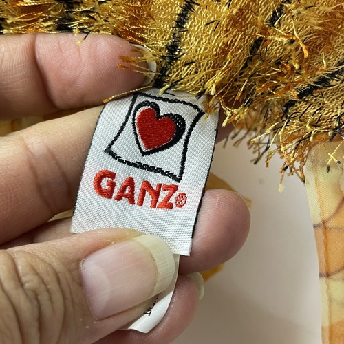 Ganz Webkinz Lionfish 8" Plush Beanie Sheer Fins Orange Black Stripe - Picture 4 of 8