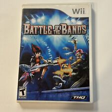 Battle of the Bands Nintendo Wii complete Musical Combat Fun Music + manual case