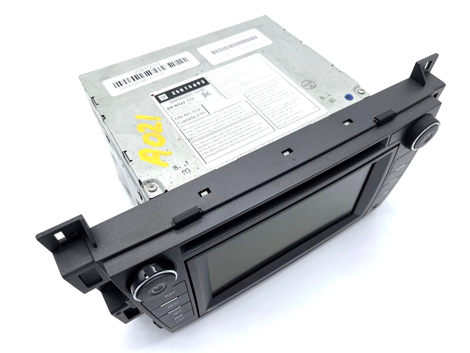 Cadillac DTS 2008 radio AM FM reproductor de CD con entrada auxiliar OEM 25815693 | Bose U3R Foto 2 de 4