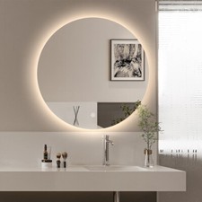 Specchio con luci led da bagno rotondo 60cm retroilluminato Rotorua M