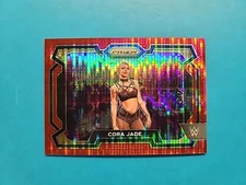 2024 Panini Prizm WWE CORA JADE #48 RED PULSAR PRIZM /399 NXT