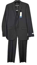 Kenneth Cole Reaction Men  s Slim-Fit Ready Flex Stretch Suits SIZE 42S 35W X 33L