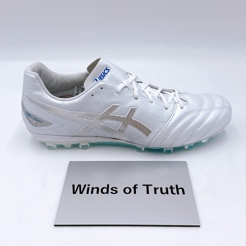ASICS Soccer Shoes DS LIGHT PRO AG White Silver 1103A096 104 Men's US 5.5-11 New - Picture 12 of 24