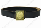 Spanish Civil War Leather Belt and Buckle Post WW2 Army Military Uniform Surplus