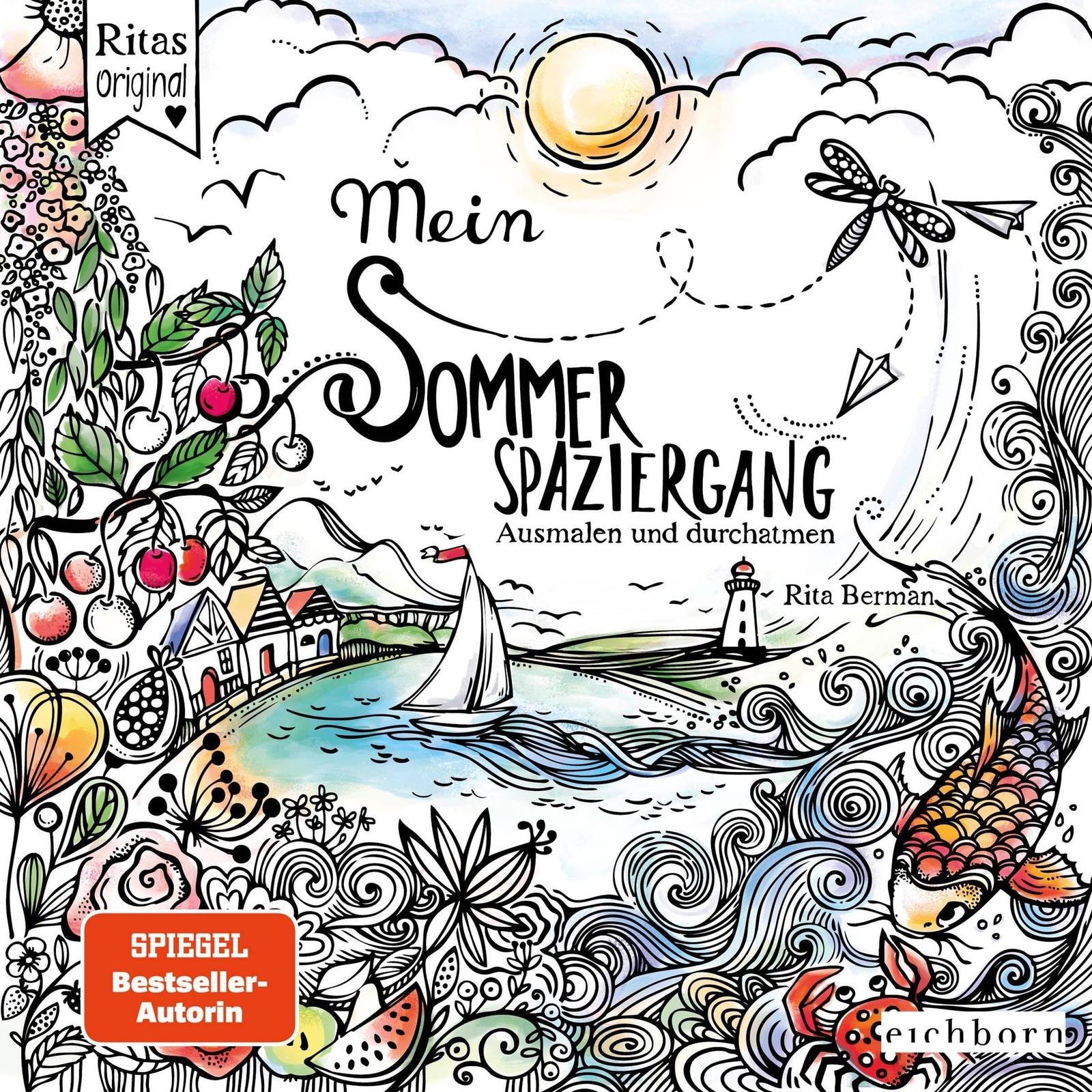 Thumbnail - Mein Sommerspaziergang | Ausmalen Und Durchatmen | Rita Berman |