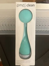 PMD Clean Smart Facial Cleansing Device Cleanser Brush Face Blush Rose  Gold NIB