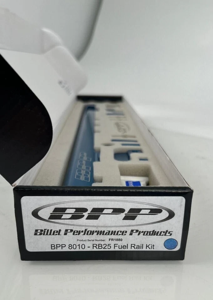 BPP Fits Nissan R33 RB25DET Fuel Rail Kit - Blue - Image 4 of 4