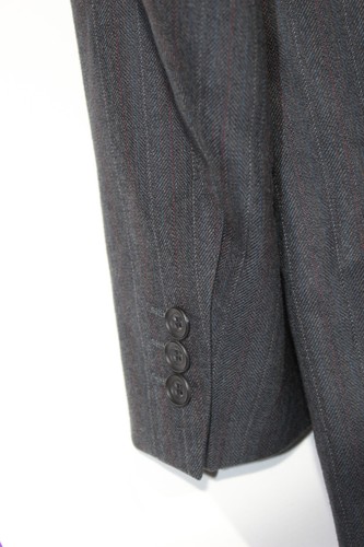 Magee Mens Suit Jacket 40" Blazer Grey Wool - Picture 11 of 18