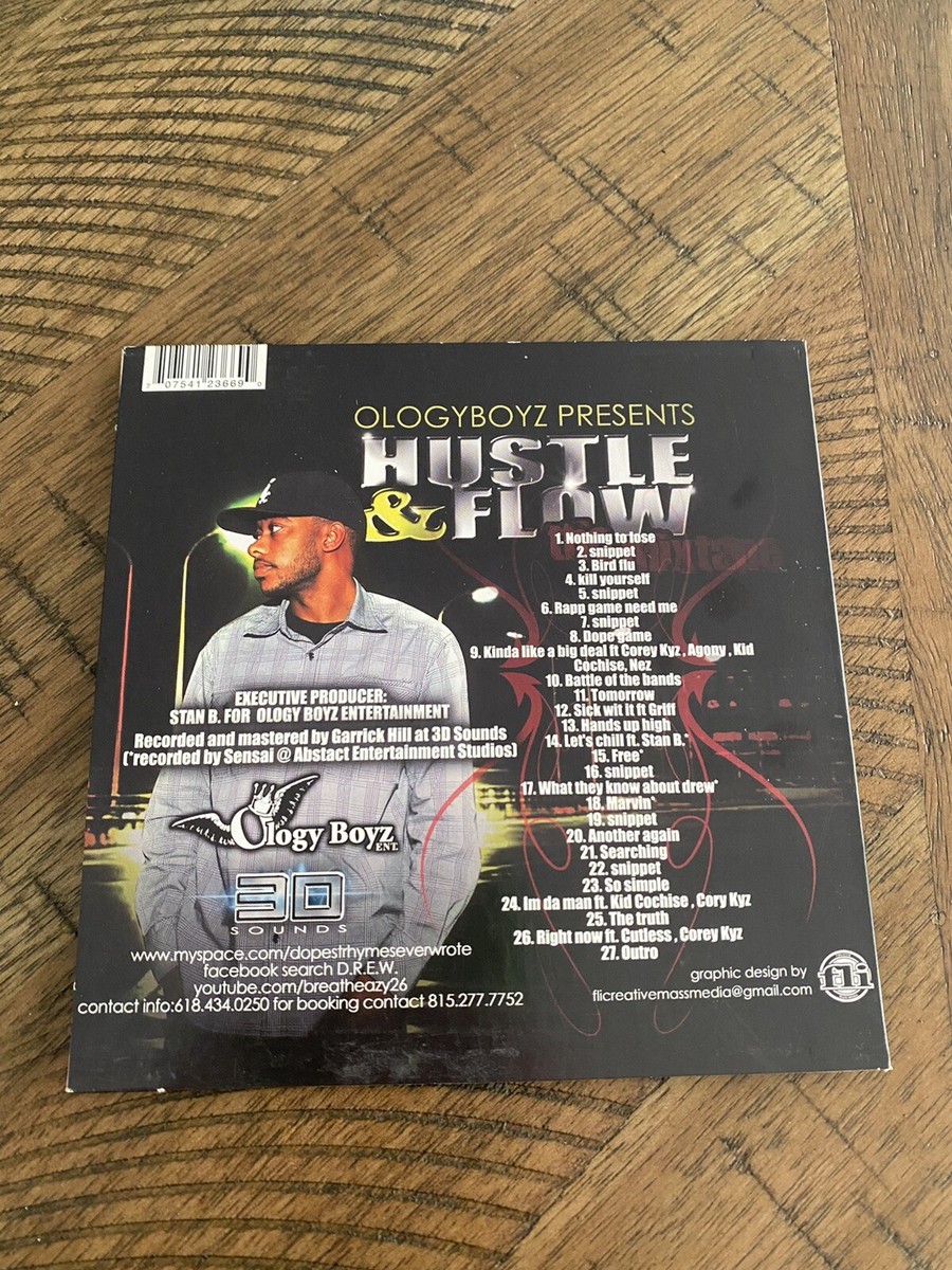 RARE D.R.E.W. Hustle & Flow Mixtape CD Ology Boyz DJ Mix