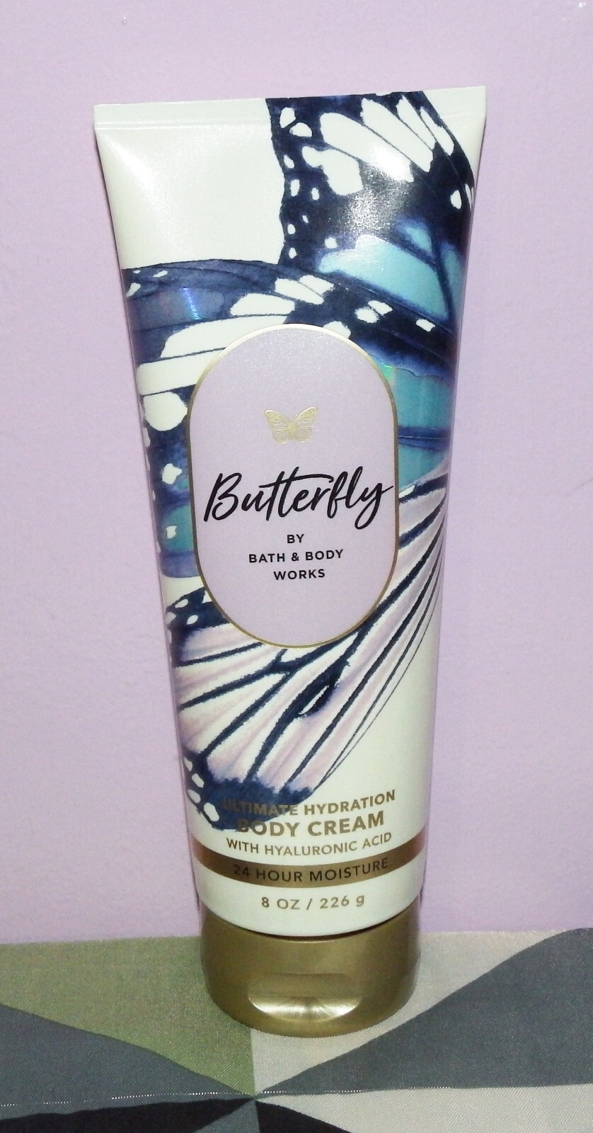 New Bath & Body Works Butterfly Ultimate Hydration Body Cream 8 Oz.