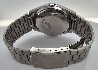 セイコーファイブシルバーウェーブ6309−6040・SEIKO5silverwa Men's Vintage Seiko 5 Automatic Day Date Wristwatch Stainless