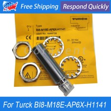 New Proximity Sensor 200mA 8mm 10-30VDC For Turck BI8-M18E-AP6X-H1141