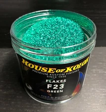 House of Kolor Metal Flake F23 Green Dry Flake 6 oz