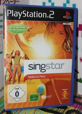 Singstar Mallorca Party für die Sony Playstation 2, Spiel komplett mit Anleitung