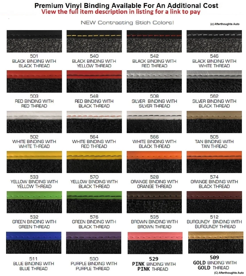 Lloyd Mats Velourtex Lincoln Front Floor Mats Without Logo (1961-2000) Foto 4 de 4