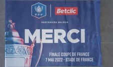 Drapeau OGC Nice Finale Coupe De La Ligue 22 Avril 2006 - Ultra Nissa - 82x68cm