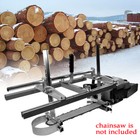 Scierie Mobile Tronçonneuse Portable Tronçonneuse Moulin Bois Tronçonneuse 18"- 48"