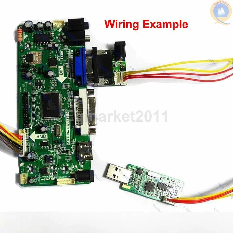 USB Programmer for Reprogramming our M.NT68676.2A LCD Controller Driver Board - Image 2 of 2