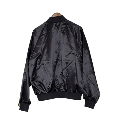 King Louie Mens XL Black Nylon Full Zip SELCAT Lineman Bomber