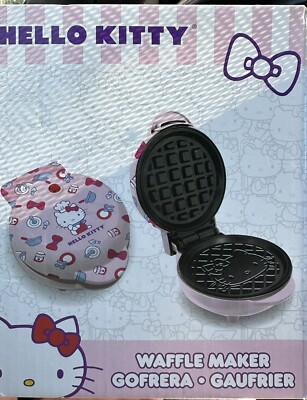 キッチン家電 Hello Kitty Waffler HSK-KT1(P) Hello Kitty Square Waffle Maker – The Compleat Kitchen