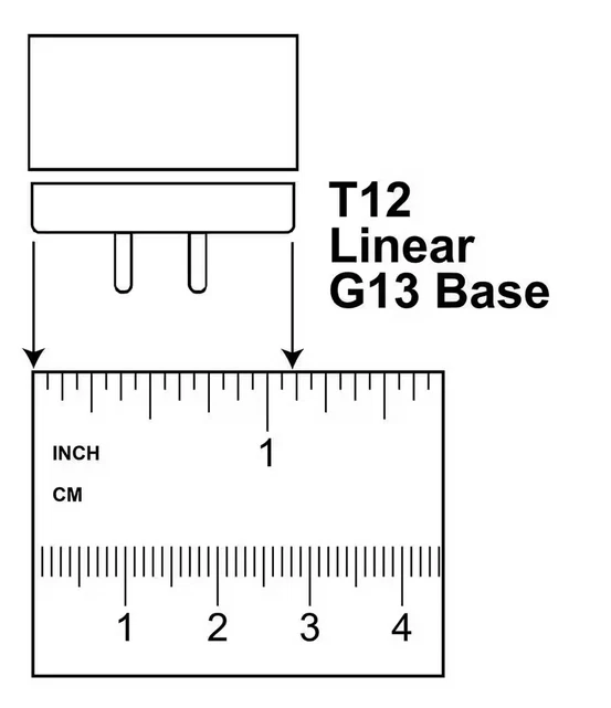 20-Watt 4 ft. T12 G13 Type A Plug and Play Linear LED Tube Light Bulb Cool White - Image 2 of 4