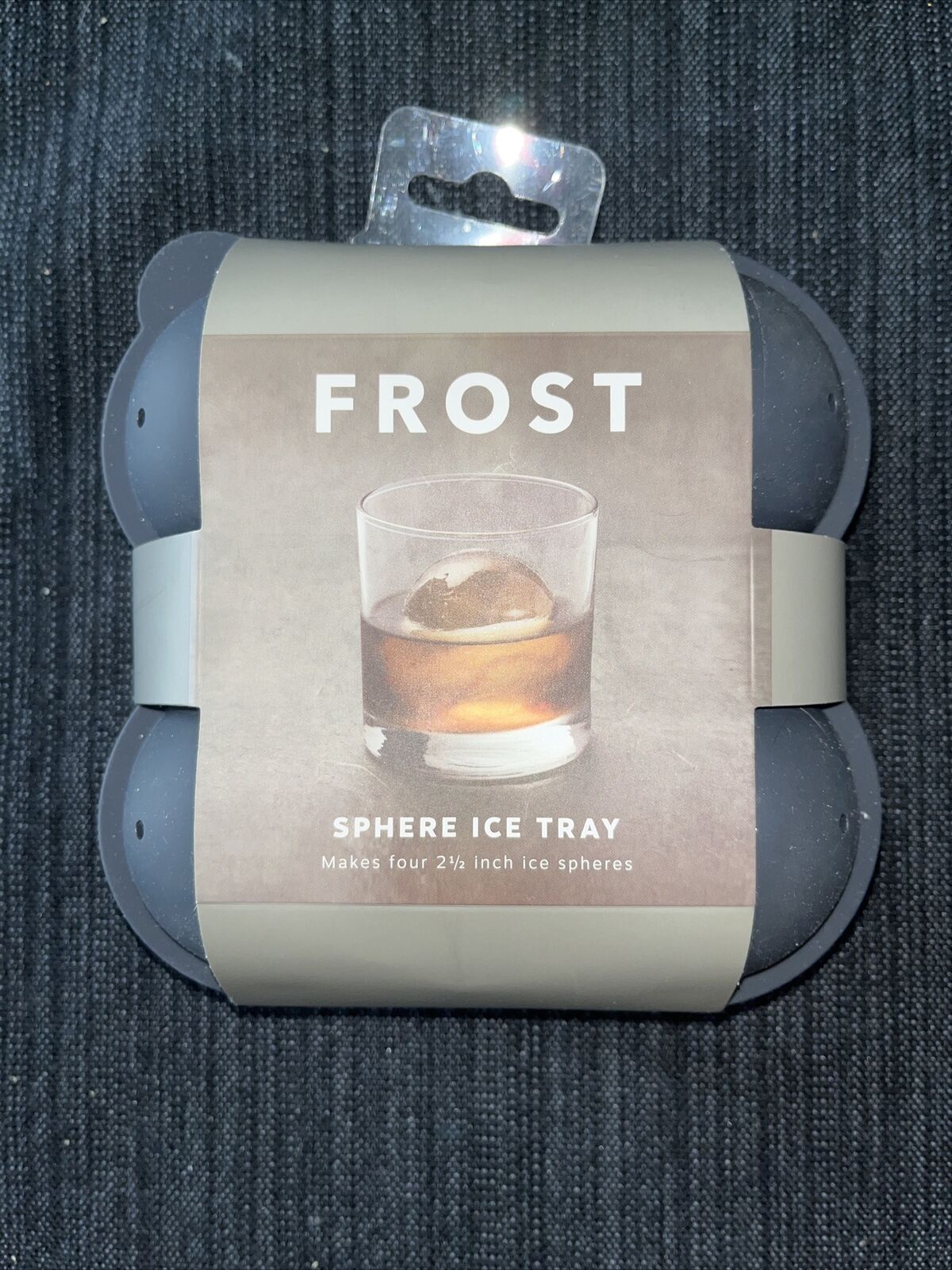 Frost Sphere Ice Tray Silicone Round Ball Ice Cube Mold Tray - B