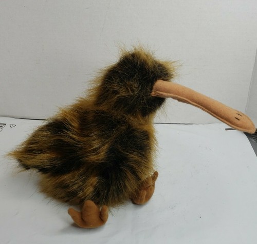 TY BEAK The Kiwi Bird Beanie Buddy Baby 9" (1998) (Ritirato) Soft Fuzzy Bird - Foto 4 di 10