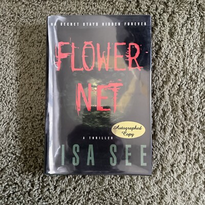 Flower Net by Lisa See (1997, Hardcover) Signed