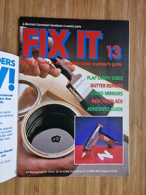 FIX IT magazine - Issue 13 / Gutter repairs / 1983