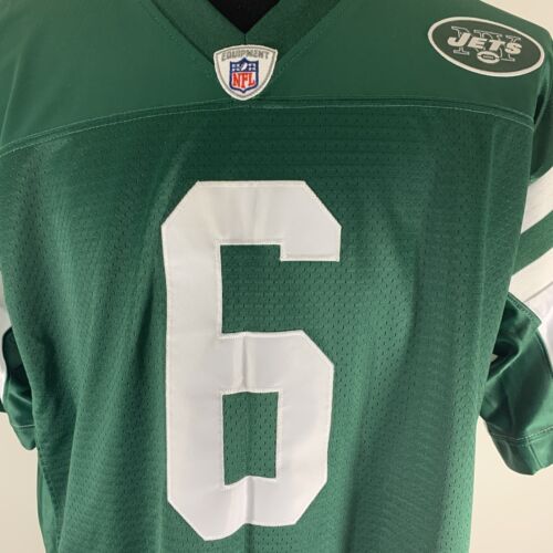 New Reebok Authentic NFL Jersey NY Jets Mark Sanchez Mens Size L +2 Stitched