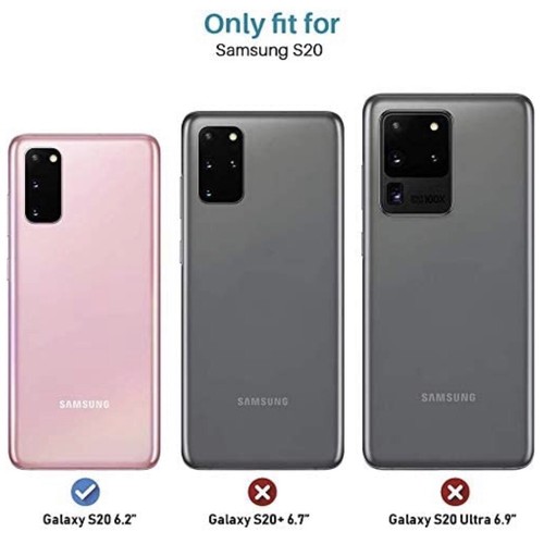 L K Camera Lens Screen Protector 3 Pack Samsung Galaxy S20 5G Temper Glass Clear - Picture 2 of 10