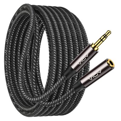 Headphone Extension Cable 20FT[Copper Shell Hi-Fi Sound] 3.5mm Male to F...