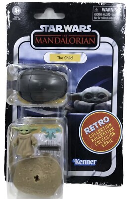 Star Wars Retro Collection The MANDALORIAN The Child Action Figure 3.75