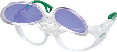 Uvex Vollrand Schutzbrille Rx Cd 5505 Flip-Up Didymium Plan Pc Set (61082)