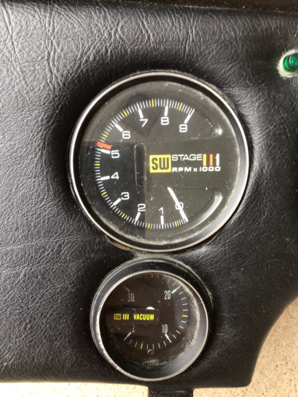 NOS NEW 1981 FORD M81 M-81 MCLAREN MUSTANG GAUGE CLUSTER & BEZEL ASSEMBLY