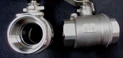 1pc Stainless Steel Ball Valve 1'' npt Shut Off Full Port# Round BV-FP-100