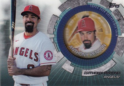 TOPPS 2020 UPDATE SERIE ANTHONY RENDON #TBC-AR MÜNZRELIKTKARTE