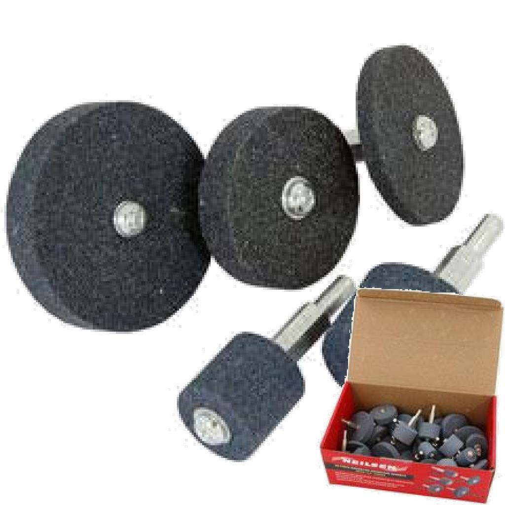 Neilsen Grinding Wheels Assorted 36pc Drill Rotary Tool Set 1/4"" Shank