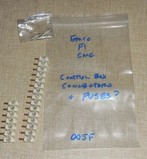 Emco F1 CNC Mill Control Box Electrical Connectors & Fuses   005F