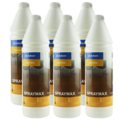 Dr. Schutz Spraymax 6 x 1 Liter Umweltschonender Reiniger Reinigungsmittel Set
