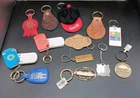 Vintage Novelty Keychain Lot of 13 Coca Cola Golden Princess Leather New & Used