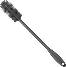 Silicone Bottle Brush, Water Bottle Cleaner Brush with Long Handle, Perfect for