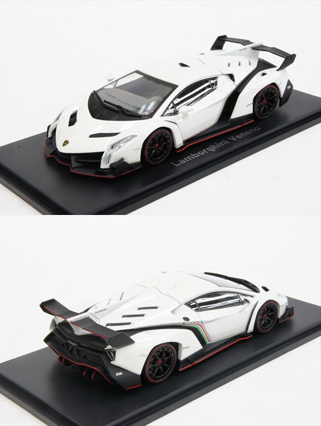 KYOSHO 1:43 Lamborghini Veneno KY252091WH Miniature Diecast