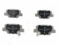 Ashika 51-02-224 Bremsbelagsatz, Scheibenbremse Hinten FüR Toyota