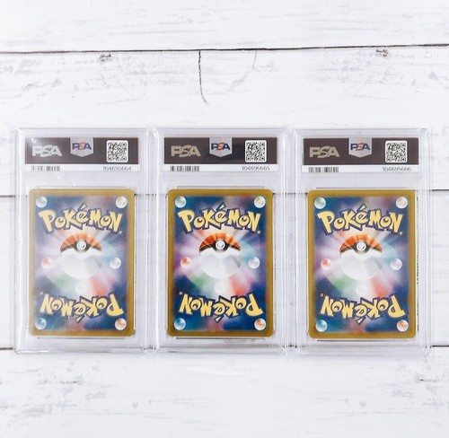 PSA 10 Charizard Venusaur Blastoise ex SR 151 Set Seq Japanese 184,185,186/165 - Picture 2 of 8