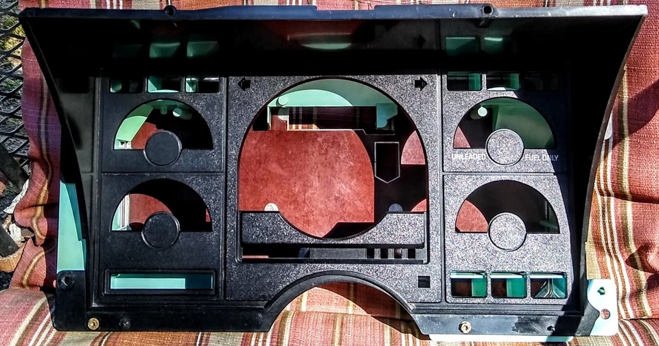 88-91 GMC C/K Pickup Truck 1500 2500 3500 cluster velocímetro carcaça estojo Chevy - Imagem 3 de 4