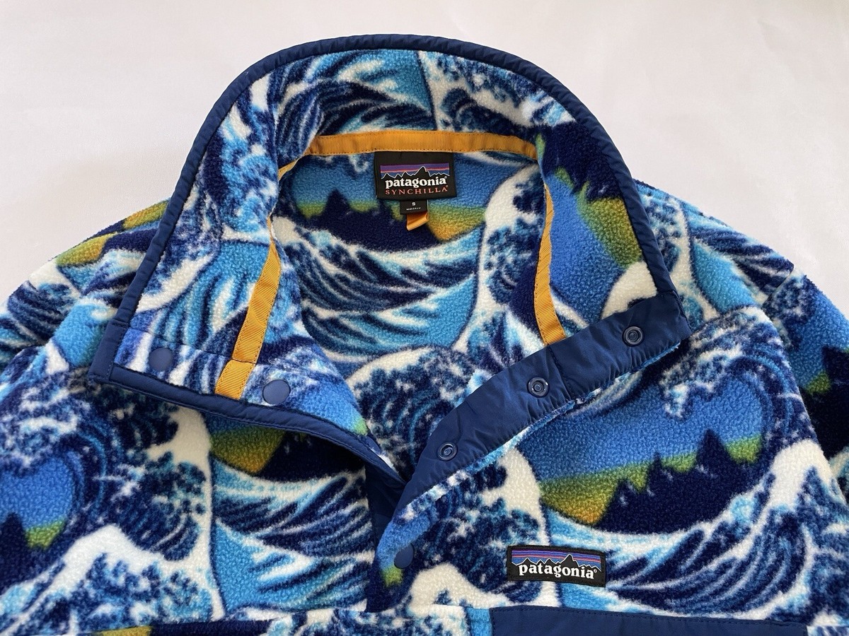 Patagonia Synchilla Snap-T Men's S / Women's M Fitzroy Wave