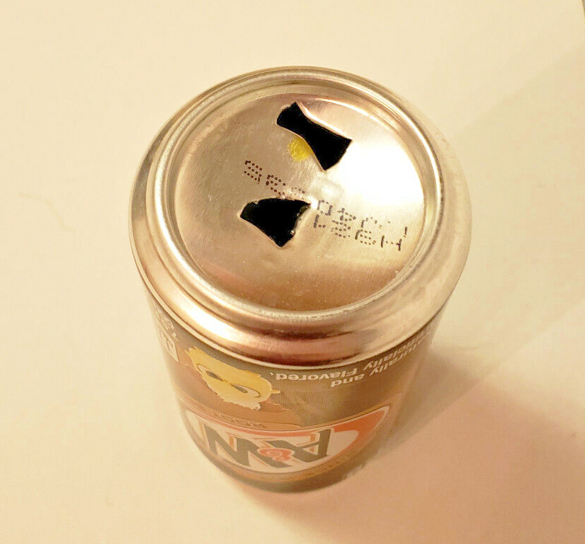 A&W Empty 7.5 Fl Oz Root Beer Can 2019 Angry Birds 2 Movie Bomb 2 of 6 - Picture 5 of 5