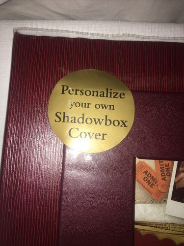 Memories Scrapbook New Seasons Shadow Box Cover New Plastic Cover N - Picture 2 of 20
