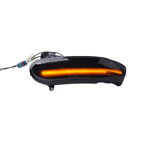 Par de luces de señal de giro de espejo lateral LED de humo para Benz SLK SL R171 W171 R230 W230 - Imagen 7 de 10